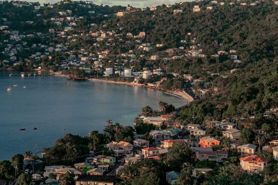 Grenada hillside